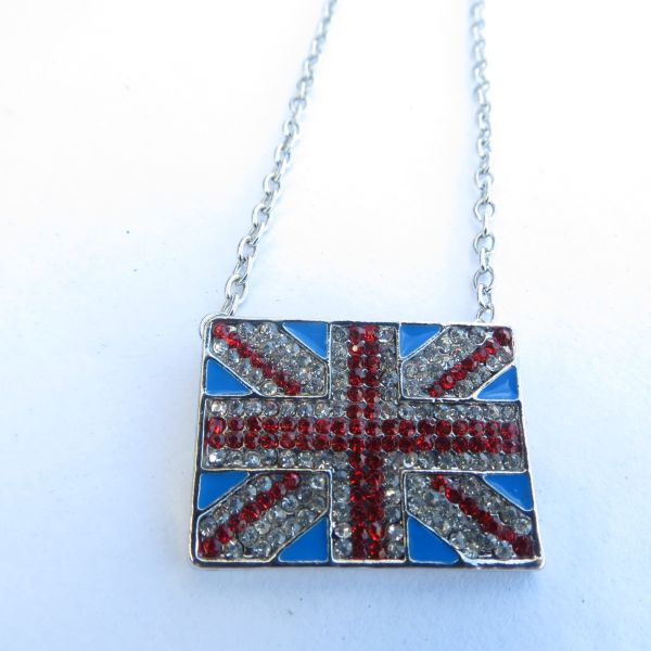 Cordão Britanico strass Grã Bretanha