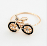 Anel Bike dourado