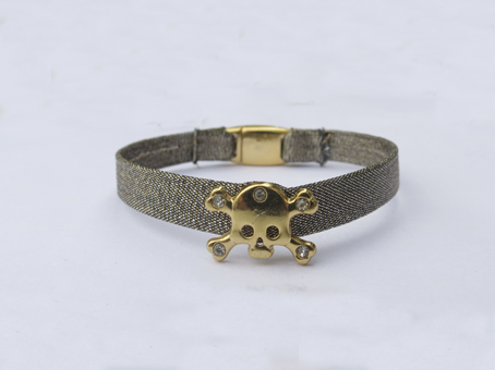 Pulseira Skull Shine