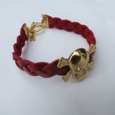 Pulseira Red Skull